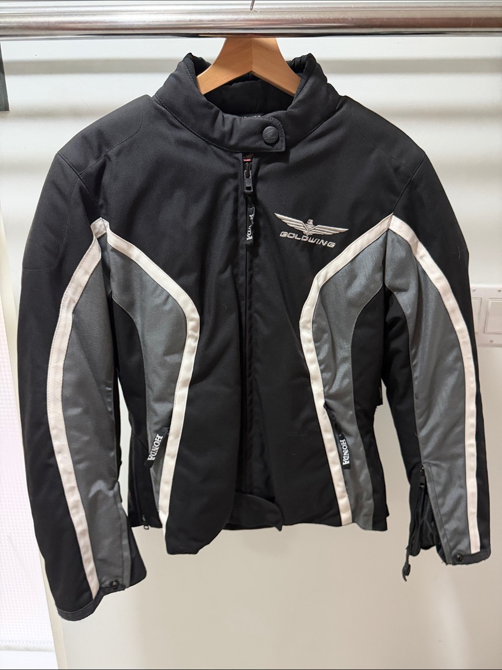 Kids L (Women’s S) Honda Goldwing Lined Textile Motorcycle Jacket by NEXO Sports